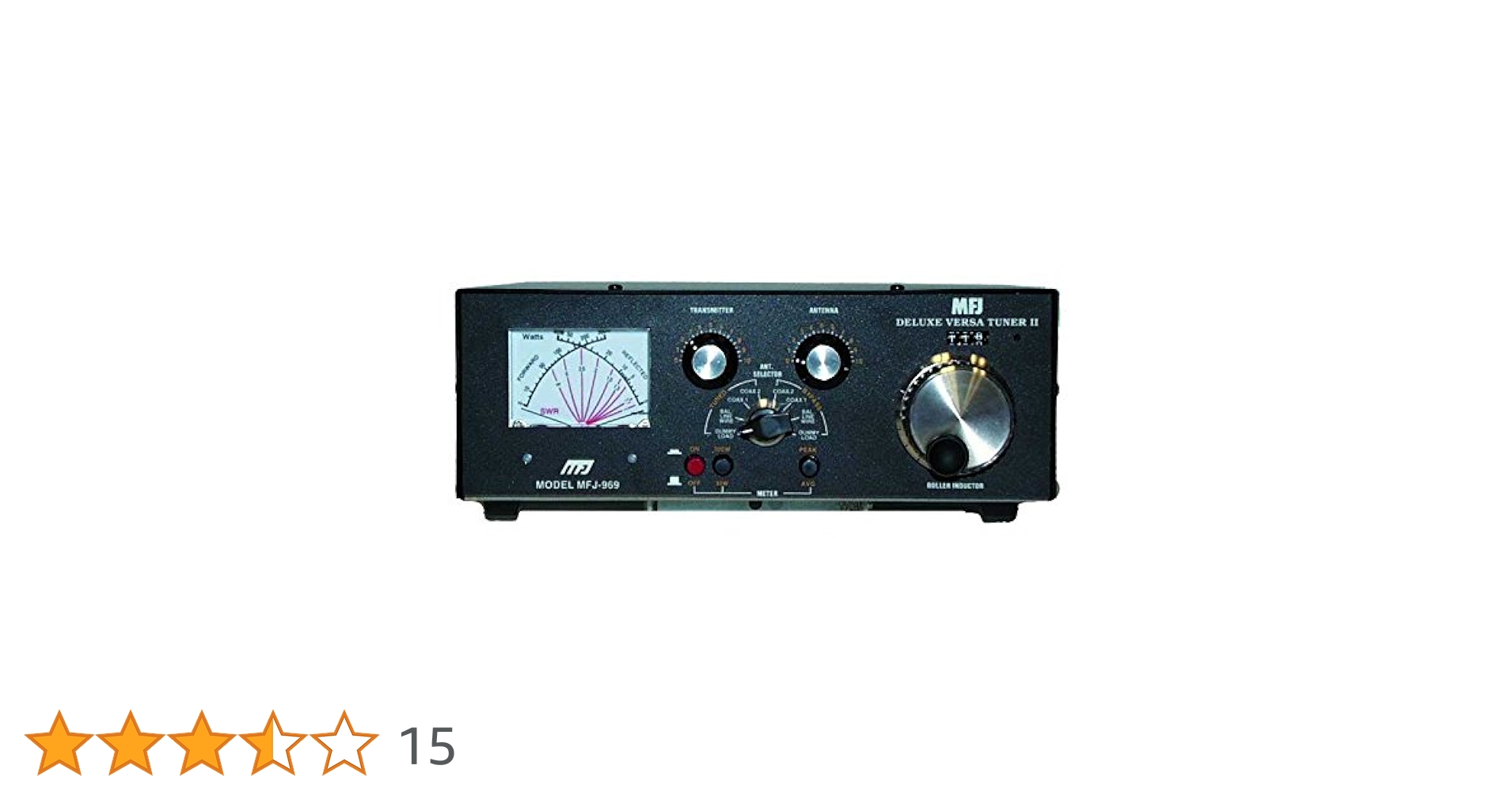 Amazon.co.jp: MFJ-969 マニュアルチューナー + SWR 1.8-50Mhz